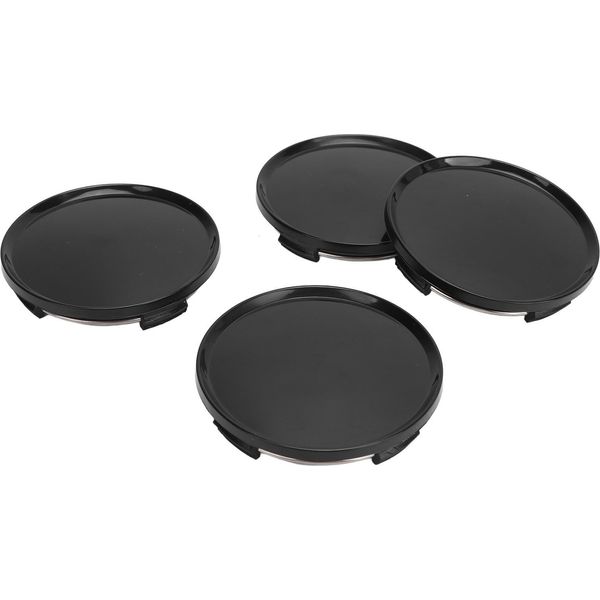 4Pcs Mozzo Della Ruota Centro Cap 63 Millimetri Impatto Prova Look Elegante Protettivo Bordo Auto Con Morsetto In Metallo Per Il Veicolo-image