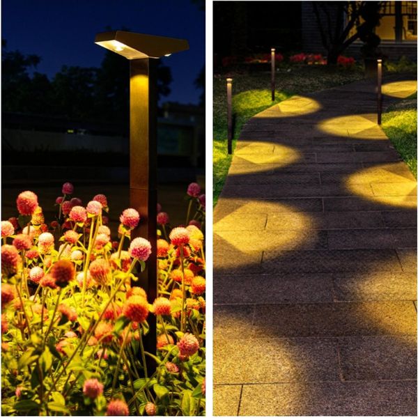 Inf Lampada Solare Da Giardino A Led: Illuminazione Decorativa Per Esterni-image