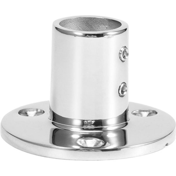 Tubo Tondo A 90 Gradi Base Corrimano Fermi Acciaio Inox 316 Hardware Barca Marina25Mm/1In-image