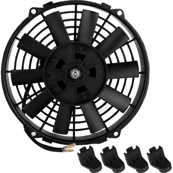 Ventola Di Raffreddamento, Ventola Del Condensatore A 10 Pale - Risparmio Energetico 225 Mm/8,9 Pollici Per Il Sistema Di Climatizzazione Automatico-image