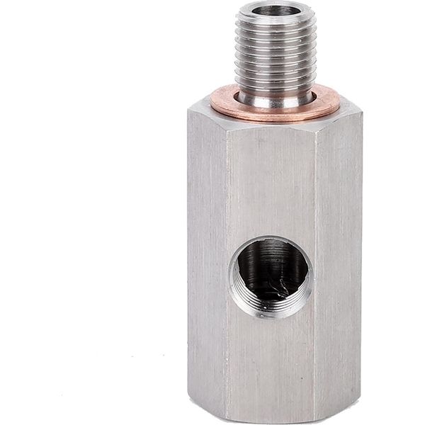 Adattatore Turbo Sensore Di Pressione Dell'olio T -Shirt 1/8In Npt Female M9 Maschio-image