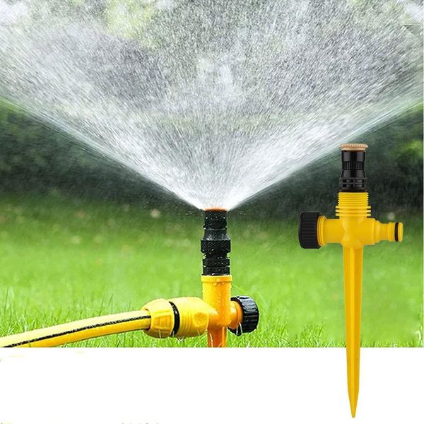 360�� Ruotando Sistema Di Irrigazione Automatica Giardino Prato Sprinkler Erba Acqua Sistema Giardino Sprinkler Tubo Flessibile Per Cortile-image