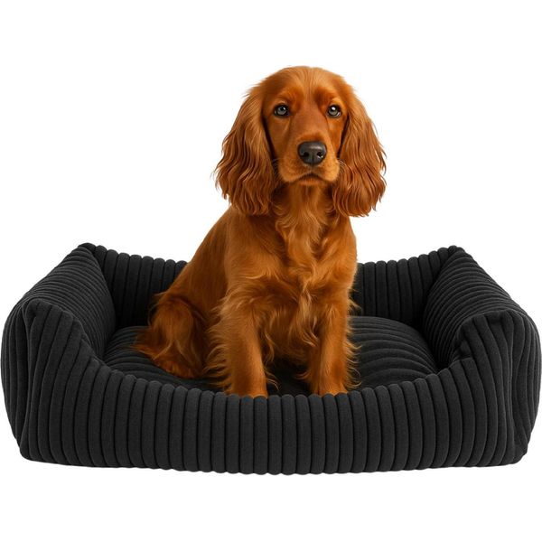 Letto Per Cani Cuscino Per Cani Divano Per Gatti Cesto Per Cani Trapuntato 95X75Cm-image
