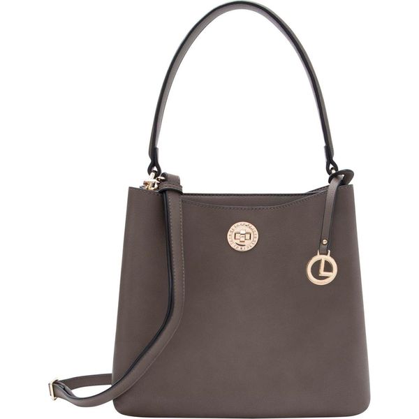 L.Credi Borsa A Tracolla Borsa A Tracolla Filippa Hobo Dark Taupe Marrone-image