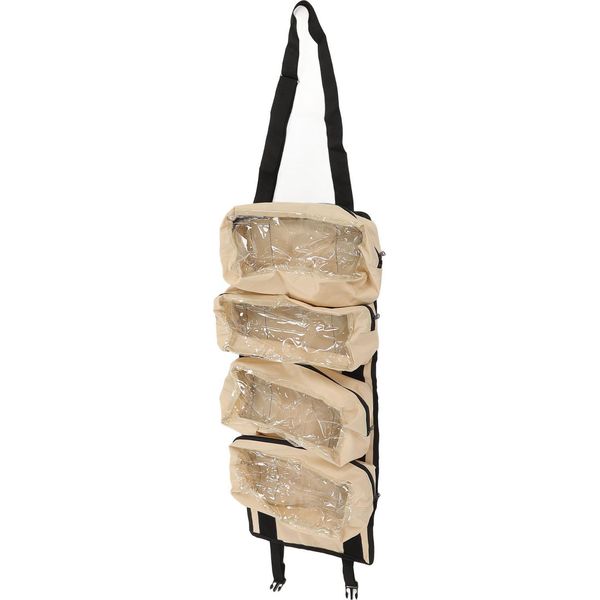 Roll Up Tool Bag 600D Oxford Cloth Detachable Storage Shoulder Bag Per Hardware Elettricista Tool Beige-image