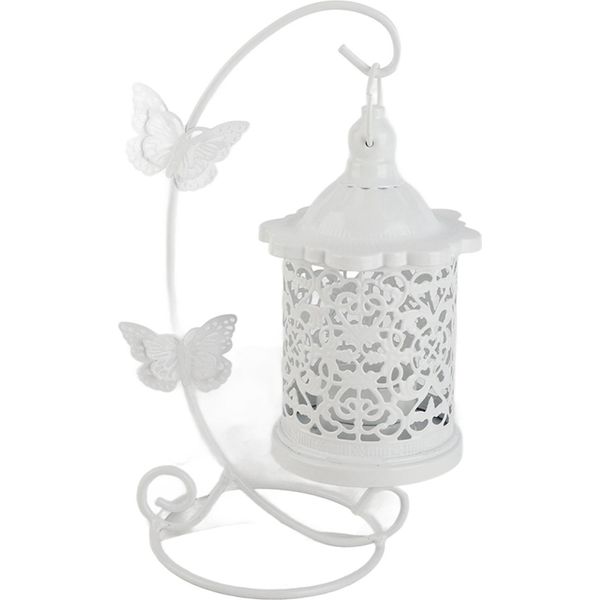 Candelieri Domestici Europei Gabbia Per Uccelli Portacandele Vuoto Appeso Decorazione-image