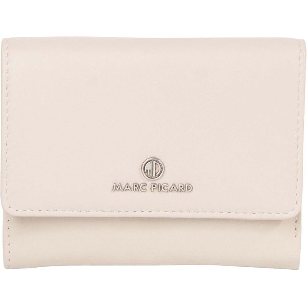 Marc Picard Pelle Portafoglio Maremma Wallet With Flap Cream White Avorio-image