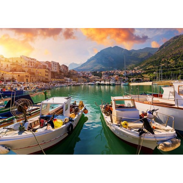 Puzzle Alipson Porto E Pescherecci - Sicilia - Puzzle Per Bambini-image