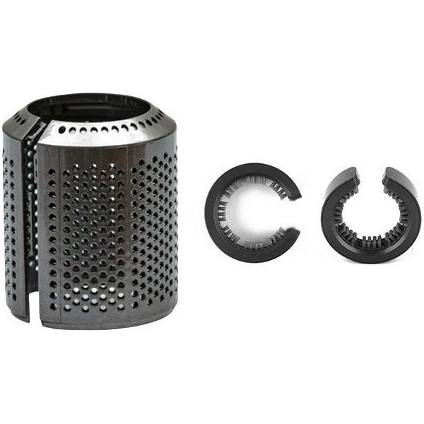 Inf Filtro Di Ricambio Compatibile Con Asciugacapelli Dyson + Spazzola Grigio-image