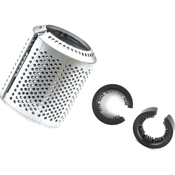 Inf Filtro Di Ricambio Compatibile Con Asciugacapelli Dyson + Spazzola D'argento-image