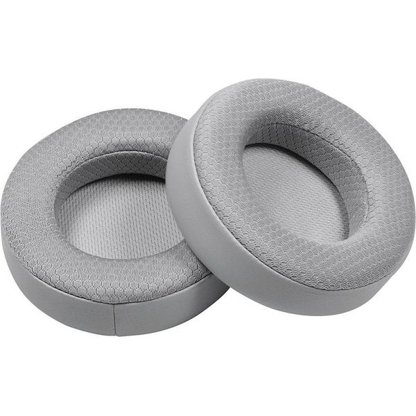 Inf 2 Cuscinetti Auricolari In Tessuto Mesh Per Corsair Virtuoso Rgb - Ricambio Grigio-image
