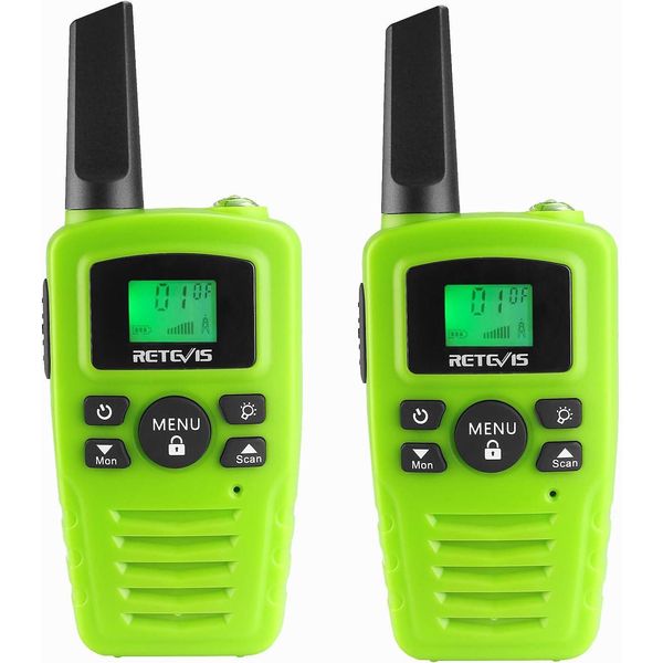 Retevis RA635 Walkie Talkie Per Bambini, Set Radio, PMR446 Senza Licenza 16 Canali, Torcia Led, 10 Suonerie, Vox, Regalo Di Halloween Per Bambini-image