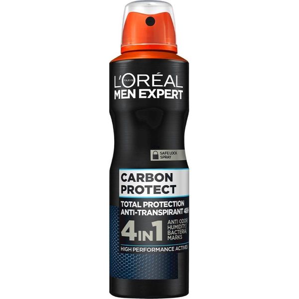 L'oréAl Uomo Expert Deodorante Spray Carbon Protect 150 Ml - 1 Pezzo-image