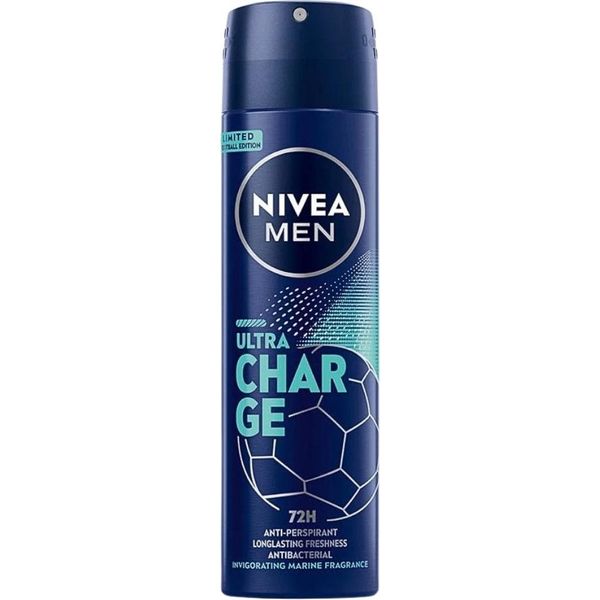 Nivea - Uomo - Deodorante - Spray - Ultra Charge - 150 Ml - 1 Pezzo-image