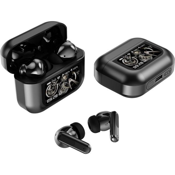 Inf X30 Bluetooth 6.0 Cuffie Wireless Con Anc & Enc E Lunga Durata Batteria Grigio-image