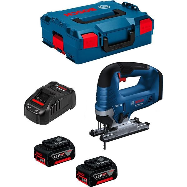 Seghetto Alternativo Bosch Gst 18V-125 B (2 X 5,0 Ah + GAL1880CV + L-Boxx 136)-image
