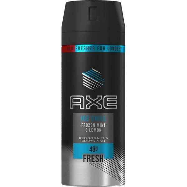 Axe - Deodorante Spray Per Il Corpo - 48Hrs Fresh - Ice Chill - Menta E Limone Congelati - 150 Ml - 1 Pezzo-image