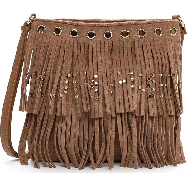 Suri Frey Borsa A Tracolla Borsa A Tracolla Sfy Becky Crossover Taupe Marrone Chiaro-image