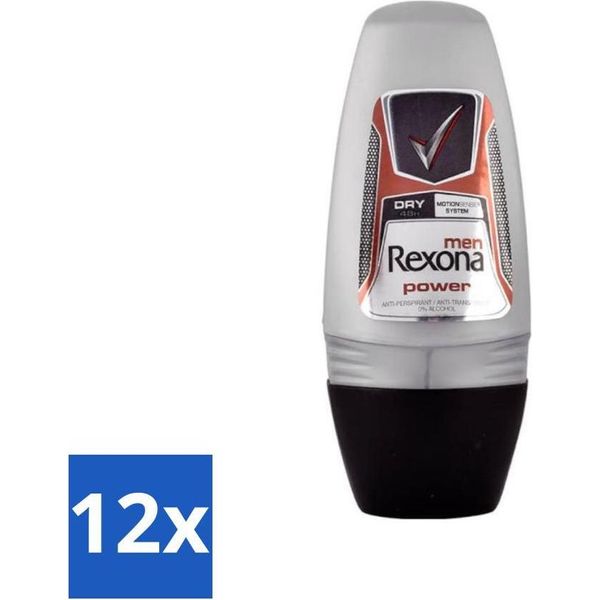 Rexona - Protezione Avanzata - Deo Roll-On - Antitraspirante - 50 Ml - Confezione Da 12 Pezzi-image