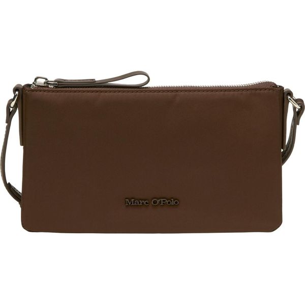 Marc O'polo Pelle Borsa A Tracolla Fuana Crossbody Bag Dark Earth Marrone Scuro-image