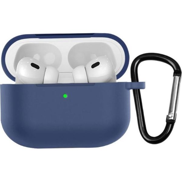 Inf Custodia Protettiva In Silicone Per Airpods Pro 3 Blu Scuro-image