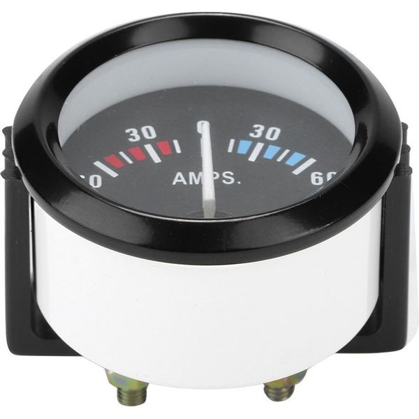 12V 60-0-60 Amp Ampere Meter Amperometro Universale Calibro 52M/2In Universale Per Il Veicolo-image