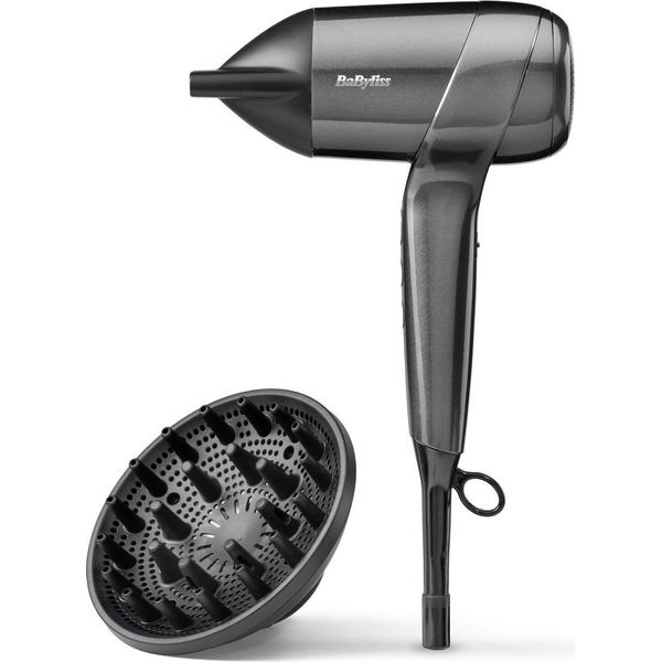Babyliss Titanium Shine D6200DE Asciuga Capelli 1600 W Acciaio-image
