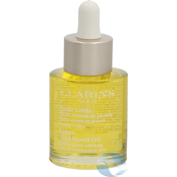 Clarins - Lotus Lotus Olio Trattante Viso - Olio Rigenerante Per Pelli Miste E Grasse 30 Ml-image