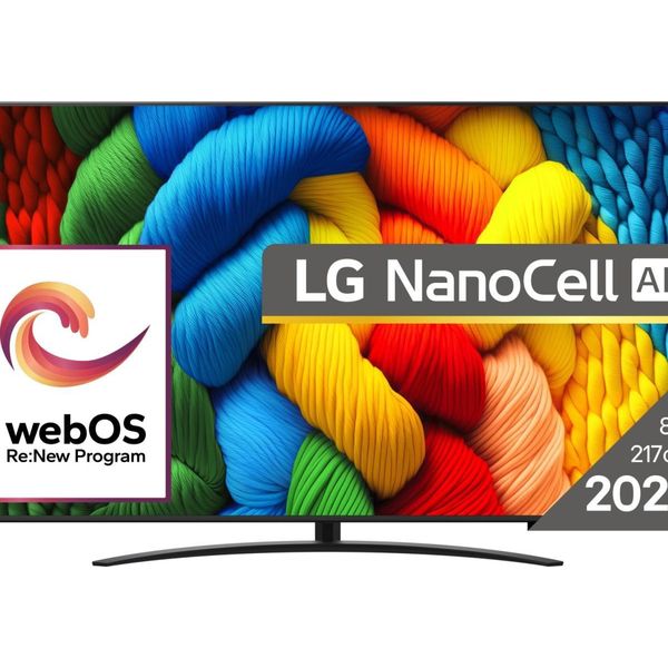 Lg Nanocell Ai 86NANO81A3A Tv 2,18 M (86 Pollici) 4K Ultra Hd Smart Tv Wi-Fi Nero-image