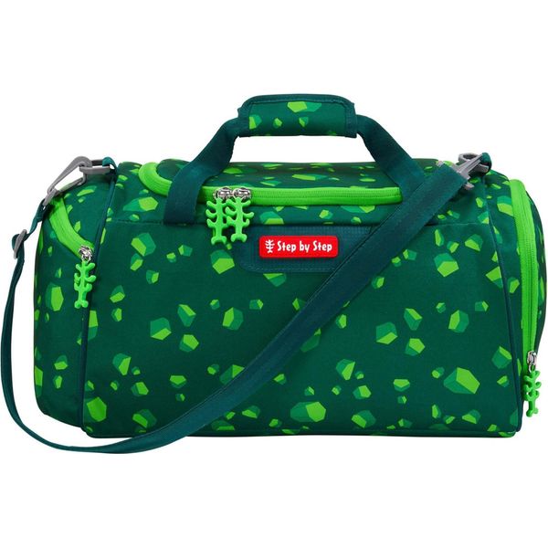 Step By Step Borsa Sportiva Step By Step Sports Bag Dino Targo Verde Scuro-image