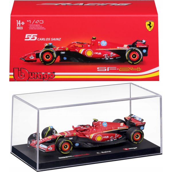 Bolid F1 Ferrari SF-24 Gp WłOch 2024 Carlos Sainz 1:43 Bburago 18-36843-image