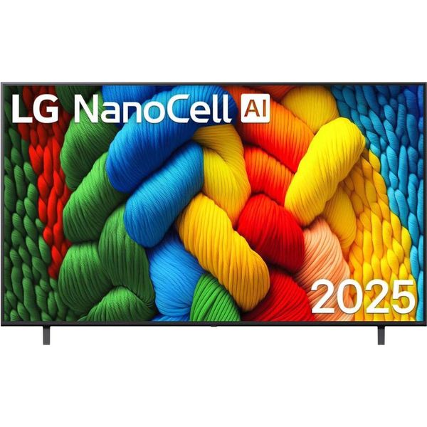 Lg Nanocell Ai NANO80 55NANO80A3B Tv 55 Pollici 4K Ultra Hd Smart Tv Wi-Fi Nero-image