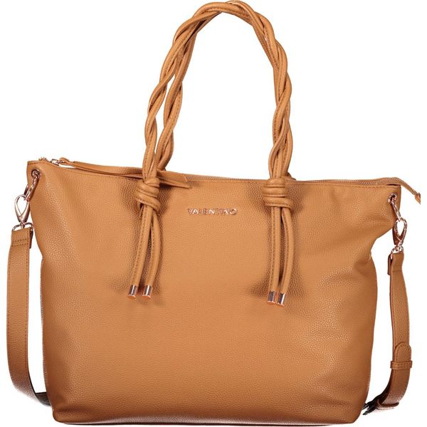 Elegante Borsa Da Donna Marrone Con Manici E Tracolla Removibile-image