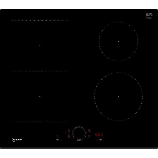 Piano Cottura A Induzione 60 Cm 4 Fuochi 6900 W Nero Neff T56Fhs1L0-image