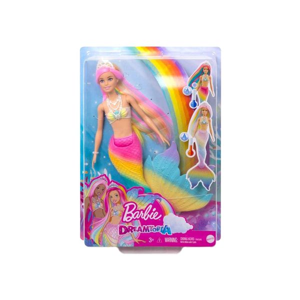 Mattel GTF89 - Barbie - Dreamtopia - Regenbogenzauber Meerjungfrau-image
