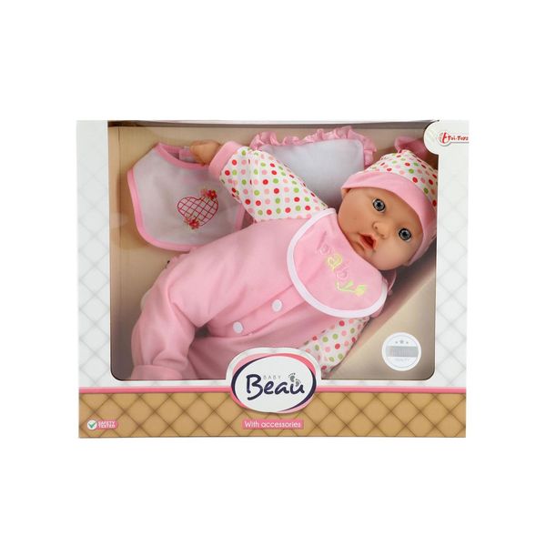 Toi-Toys Beau Babypuppe 40 Cm Realistisches Puppenspiel Mit ZubehöR (ZufäLlige Auswahl)-image