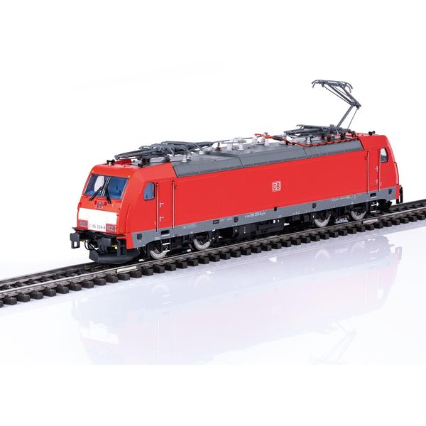 Elektrolokomotive MÄRklin "Baureihe 186 - 38800", Rot, Modelleisenbahn-Fahrzeuge, Kinder, Kunststoff, Metall, Mit Sound Und Beleuchtung-image