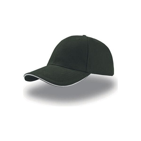 Atlantis | Liberty Sandwich Cap / Berretto / Cappello - Colore: Bottle Green/White - Taglia: One Size-image