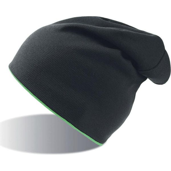 Atlantis | Extreme Beanie / Cap - Colore: Nero/Verde Fluo - Taglia: Unica-image