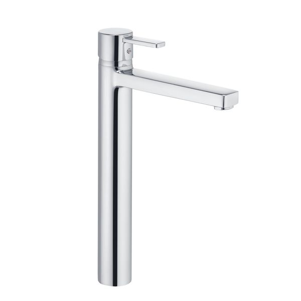 Kludi Zenta Mitigeur Monocommandé Pour Lavabo, Hauteur De Bec 260Mm, Sans Garniture D'éCoulement, Chrome, 382570575, 382570575-image