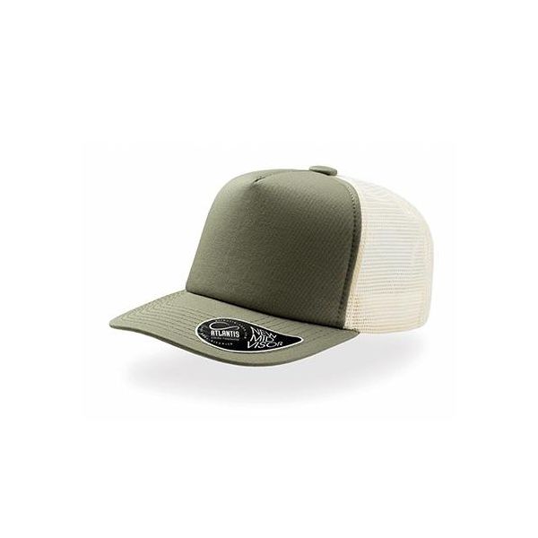 Atlantis Record | Record - Cappellino Trucker - Colore: Olive - Taglia: Taglia Unica-image