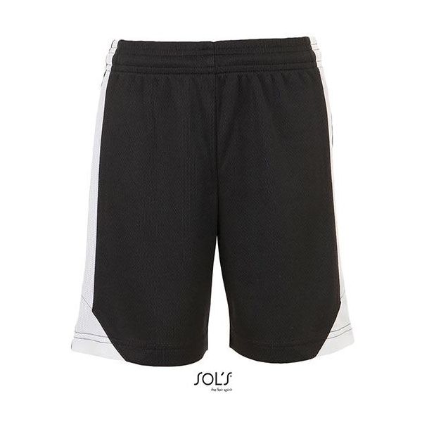 Sols Teamsport 01718 | Olimpico Contrast Short - Colore: Nero/Bianco - Taglia: L-image
