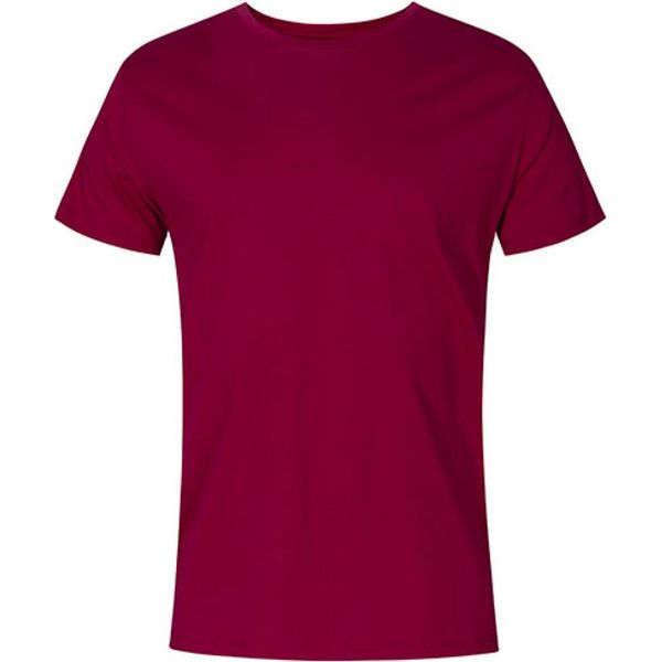 X.O By Promodoro 1400 | Maglietta Girocollo Da Uomo, Cotone Pettinato - Colore: Berry - Taglia: 3XL-image