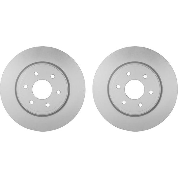 2X Disco Freno Hella 8DD 355 129-561 Per Nissan NP300 Navara Pickup (D40) 38Mm-image