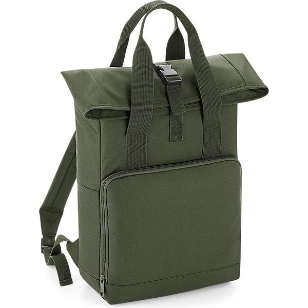 Bagbase Zaino Roll-Top Con Doppia Maniglia RW7125 (Taglia Unica) (Verde Oliva)-image