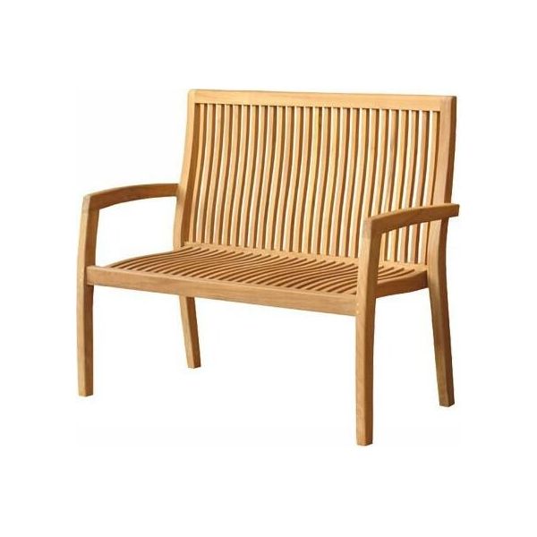Cuscino Per Panca Da Giardino Teako Design 142X44X5 Cm - Comodo Cuscino Per Panca Impilabile Como & Co. (Crema)-image