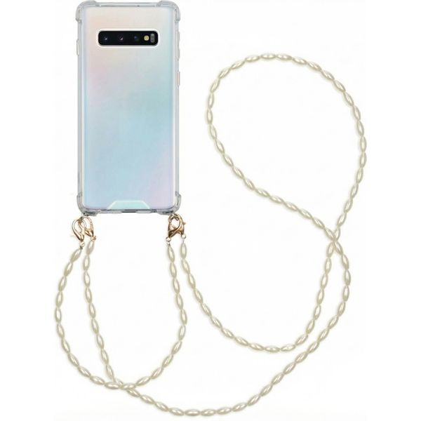 Custodia Samsung Galaxy S10 - Plastica - Custodia Rigida/Manicotto Imoshion Con Cinturino/Copertura Posteriore - Trasparente-image
