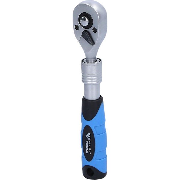 Brilliant Tools Cricchetto Telescopico Reversibile Da 1/4 Di Pollice (150 - 200 Mm)-image