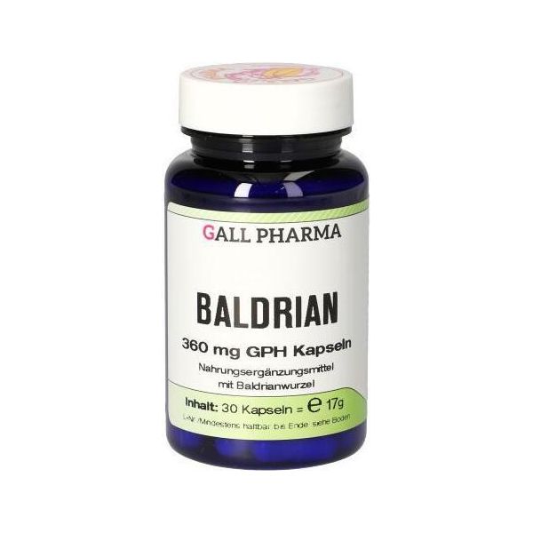 Gall Pharma Valeriana 360 Mg Gph Capsule, 30 Capsule-image
