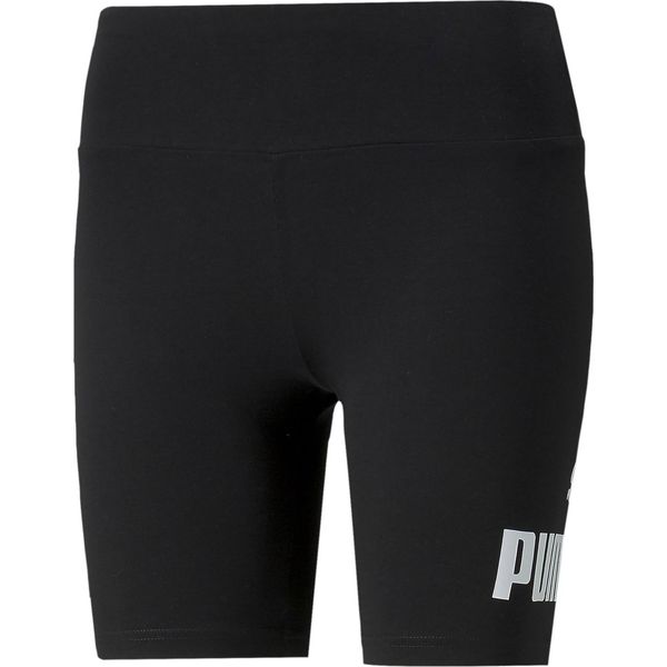 Puma Ess Logo Pantaloncini Leggings Damen Puma Nero Xs-image